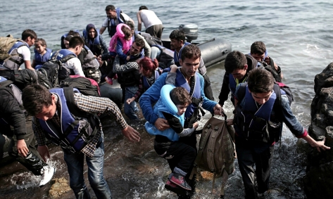 Syrian-refugees-landing